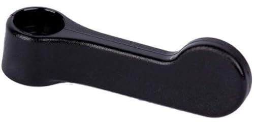 S&S-Shop 18 Kunststoff Vorreiber | schwarz - 50 mm lang - Ø 13 mm / 5 mm | Türverschluss | Schrankriegel | Zugangsriegel | Türsicherung | Möbelriegel | Verschluss | Verriegelung | Einbruchschutz