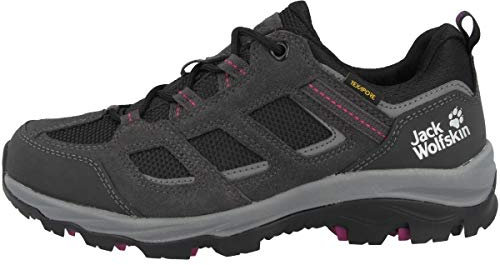 Jack Wolfskin Damen Vojo 3 Texapore Low W Outdoorschuhe, Dark Steel Purple, 39.5 EU
