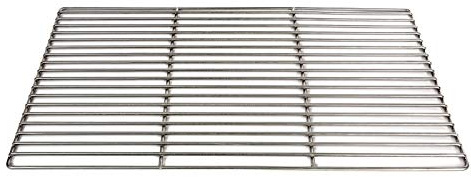 Massiver Grillrost 40 x 30 cm aus Edelstahl 6 mm rostfrei und elektropoliert