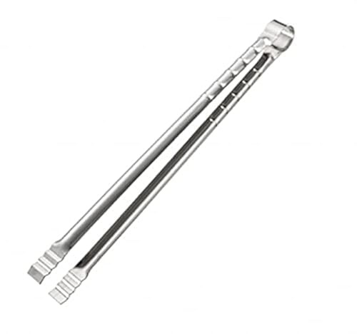 SEJONG COOK Korea Multi Proposal High Strength Stainless Steel Charcoal Tongs, Bounds Spring, Smooth Edge For food, BBQ, Bulgogi, Korean BBQ Food (XX-Large)