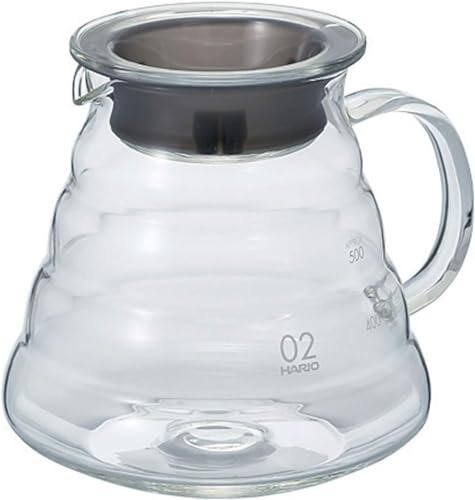 Hario XGS-INT-02TB Kaffeekanne, Glas, 600 ml