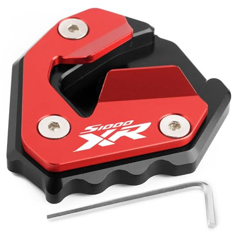 CXEPI Motorrad Seitenständer Vergrößern Fuß-Verbreiterung Ständer Platte Pad für S1000XR 2015-2019