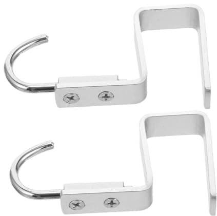 BUGUUYO 2pcs Table Hooks for Hanging Bags Desk Hook Aluminum Alloy Material Sturdy and Stylish