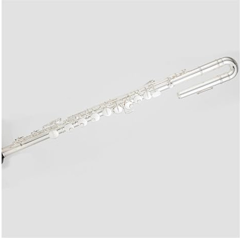 Altflöte, G-Ton, 16 geschlossene Klappen, versilbert, professionelles Musikinstrument