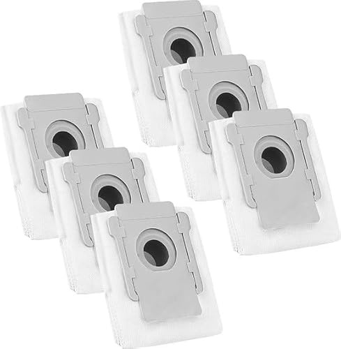 Zedar Staubsaugerbeutel geeignet für iRobot Roomba i3+ i6+ i7+ S9+ J9+ j7+ Saugroboter - 6 Stück