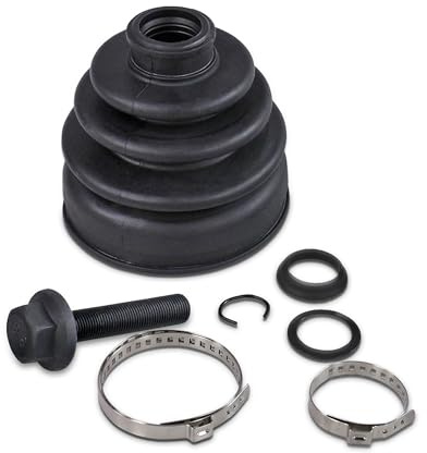 ATEC Germany Faltenbalgsatz Antriebswelle radseitig mit Schraube | Kompatibel mit: AUDI A3, A3, TT, TT Roadster, SEAT ALTEA, ALTEA XL, LEON, LEON, TOLEDO II, TOLEDO III, SKODA OCTAVIA I