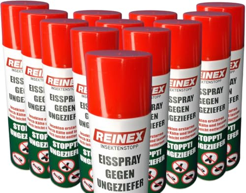 Eisspray – friert Insekten umweltfreundlich bei -45°C ein - 12 Flaschen