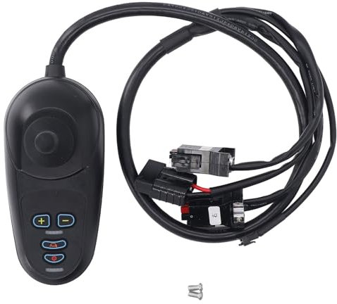Controlador de silla de ruedas eléctrico de Brilluxa, reemplazo de joystick DC24V 50A con módulo de motor cepillado, accesorio de silla de movilidad universal