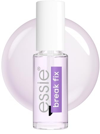 Essie Break Fix Liquid Nail Patch, Nail Care, Patches Broken Nails for Up to 5 Days, Nail Repair For Broken Nails, Liquid-to-Solid Technology, Transparent Finish