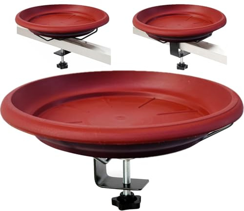 Montato su Ponte – Esterno in Metallo per Giardino, di Alimentazione per Bagni | Ciotole Per Colibrì, Fontane Piscina, Bacino per Appartamento