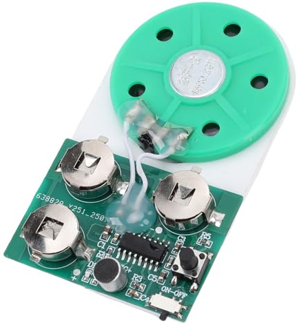 Yanmis Módulo de Grabación de Sonido de 4 Minutos, Módulo de Tarjeta de Felicitación de Voz y Música con Sonido Claro para álbum de Manualidades DIY