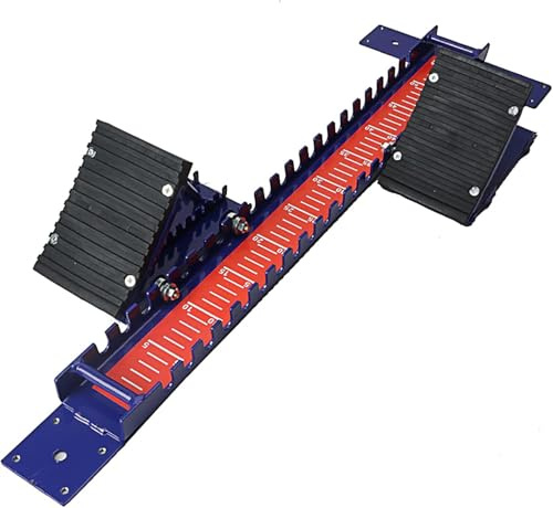 Justerbar pedal aluminium startblock för friidrott och fälthändelser – lätt att bära för löpare och idrottare – hållbar legeringskonstruktion