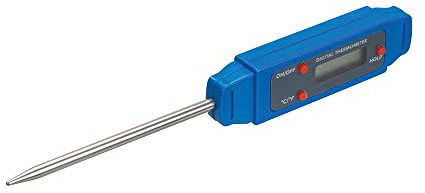 Silverline 469539 digital stavtermometer i fickformat -40 °C till +250 °C