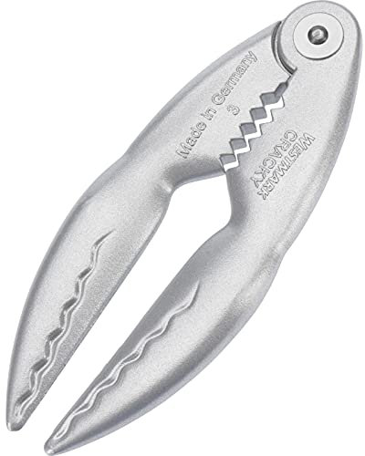Westmark Hummerknacker, Retro-Verpackung, Aluminium, 14,4 x 6,1 x 1,3 cm, Cracky, Silber, 6600RT60, 14.4 x 6.1 x 1.3 cm