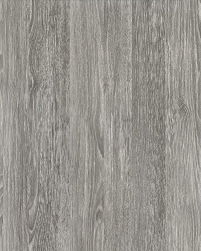 d-c-fix vinyl wrap Sheffield oak pearl grey wood effect 67,5 cm x 2 m - sticky back plastic roll for furniture, kitchen & cupboards - contact paper sticker self adhesive film