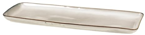 Broste Copenhagen Nordic Sand Platte eckig 12,5 x 35 cm
