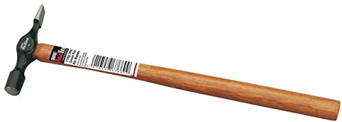 Draper Redline Cross Pein Pin Hammer | 4oz Hand Tool |Hardwood Shaft | Heavy Duty Ball Pein Hammer | 110g | 67669