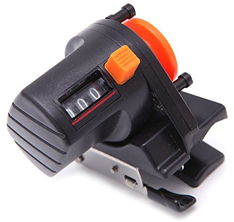 Haven Shop Schnurzähler Angelschnur-Zähler, 0-999M Portable Fishing Finder Linie Länge Tiefenmesser, Counter Tackle Tool, Schnurzähler Zum Meeres-Angeln