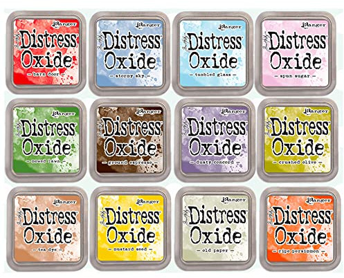 Craftelier Tinten-Set #4, 12 Stück, Liquid Ink, Flasche