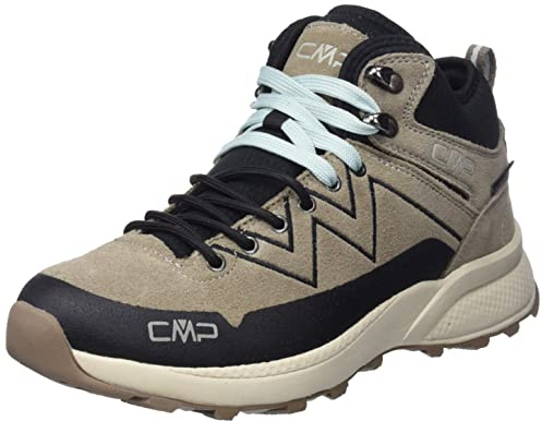 CMP Kaleepso Mid Hiking Wp Walking Shoe, Cenere-Vetro, 39 EU