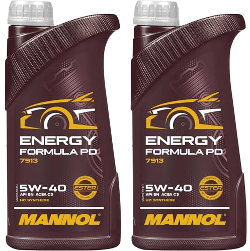 QR-Parts Set 85447409 MN7913-1 2x1 Liter Original MANNOL Motoröl Energy Formula PD 5W-40 Engine Oil Öl