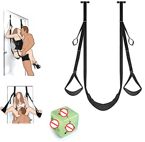 Balançoire Suspendue à Quatre côtés Dice Plus Nylon, Super porteuse, idéale pour Les Jeux de Chambre à Coucher