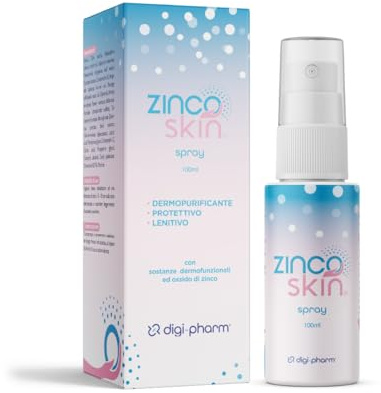 Zinco Skin 100 ml Cambio Pannolino con Ossido di Zinco Olio di Argan Tea Tree Oil Made in Italy