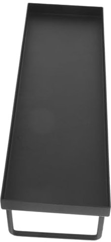 Supvox Rechteckiges Metall-Pflanztablett Für Mikro-Landschaften Robuster Blumentopf Untersetzer Für Kleine Pflanzen Elegantes Pflanzgefäß Für Innen- Und Außenbereich 10.6X3.5X2.4 Zoll