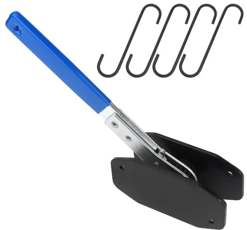 JIEHIN 230 x 60mm Bremsen Rücksteller, Ratschen Bremskolbenrücksteller Werkzeug, Ratschen Bremsenrücksteller mit 4 Bremsbelag Ersatzhaken, Bremssattel Werkzeug Auto für Autobremsenreparatu