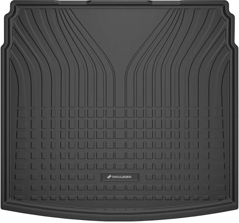 Walser Premium Kofferraumwanne für VW Tiguan Allspace (BW2, BJ2) 03/2017-2024, 5-Sitzer Variabler Ladeboden untere Position, 100% passgenaue Kofferraum Schutzmatte - Made in EU, Antirutschmatte Auto