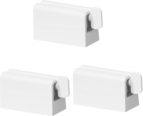 FRCOLOR 3pcs Toothpaste Squeezer Dispenser Manual Toothpaste Dispenser Small Tube Squeezer UK Roller Tool