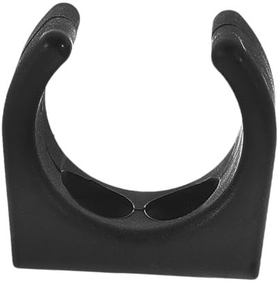 KOMBIUDA Nylon Pipe Clamp Black Pipe Clamp for Boat Deck Yacht Boat Storage Clip Fixing Buckle