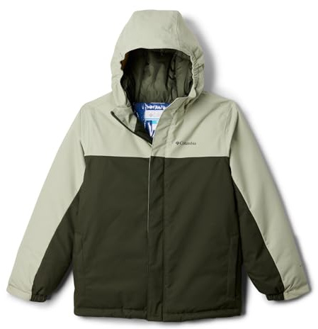 Columbia Kids Boys Hikebound™ II Insulated Jacket (Little Kid/Big Kid) Greenscape/Safari Medium