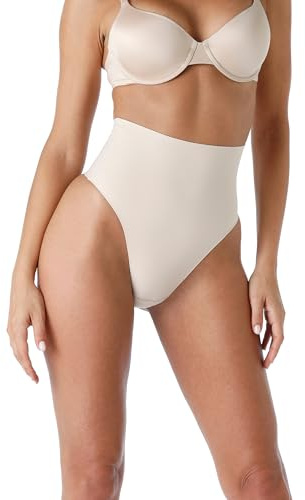 Lovable Guaina Perizoma Modellante a Vita Alta | Mutanda Contenitiva Donna | Intimo Funzionale Shapewear | Smooth Shaping Donna, Nudo Chiaro, XL