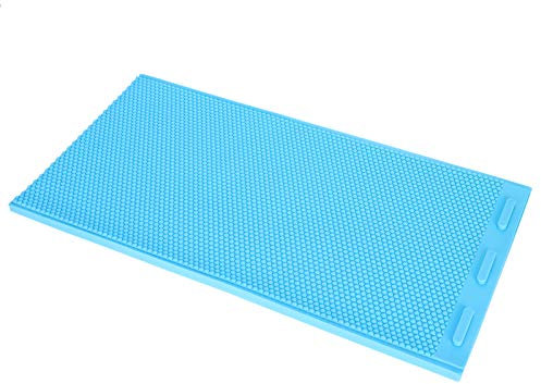 KIMISS Manuelle Nesting-Pressform aus Gummi für DIY-Wachsplatten – Blaue Silikonformen Zum Herstellen von Nesting-Wachsscheiben