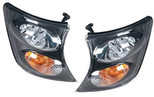 Luz de Señalización para Patrol Y61 2001 2002 2003 2004 Luz Señal Giro Esquina Marcador Lateral Parachoques Delantero Automóvil Sin Bombilla