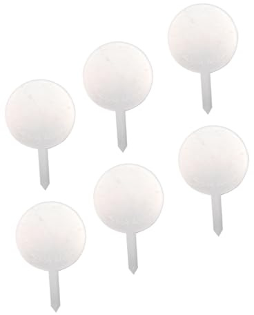 Toyvian Etichette Acriliche Per Piante 6 Pezzi, Marcatori Da Giardino Scrivibili Riutilizzabili Per Fiori e Piante Succulente, Resistenti e Portatili Per Giardinaggio Domestico e Professionale