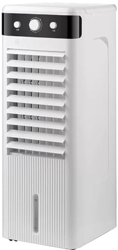Climatizzatore Portatile, Condizionatore Senza Tubo, Serbatoio 5L, 3 Velocità, Oscillazione Auto, 74x26x30 cm, Bianco