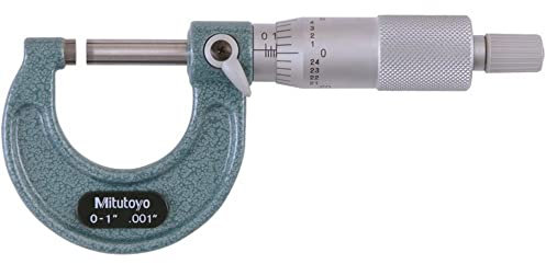 Mitutoyo 103-177 Werkstatt-Bügelmessschraube, 0-1 Zoll