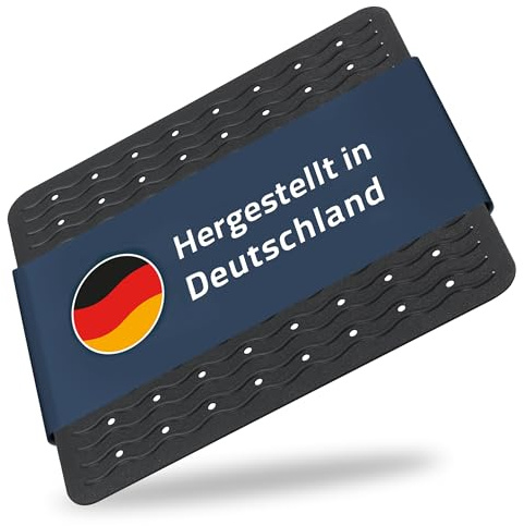 RIDDER – Duscheinlage Playa ca. 54x54cm, schwarz, 100% TPE | Made in Germany Duschmatte aus hautfreundlichem TPE. Maschinenfeste Antirutschmatte mit Saugnäpfen & Ablauföffnungen