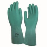 GUANTE NITRIL-330 VERDE T-9 RNF-15