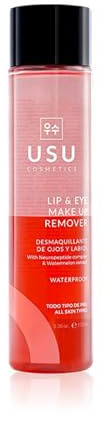 Eye and Lip Make-up Remover - 100 ml - Hjälper till att avlägsna envisa smink - Återfuktar och lugnar - Formulerad med neuropeptider och pionrot - Alla hudtyper - USU Cosmetics