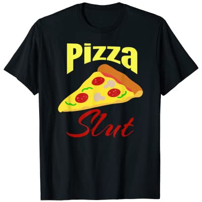 Pizza Slut Pelle à fromage Pepperoni T-Shirt