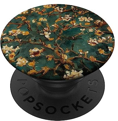 Van Gogh Art Fleur de cerisier rose PopSockets PopGrip Interchangeable