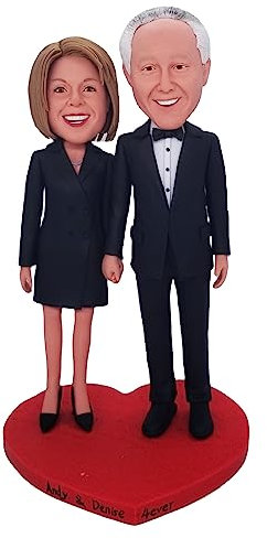 mydedor Individuelle Wackelkopf-Figur, personalisierte Figur, Geburtstagsgeschenke für Büro, Auto, Armaturenbrett, Sammlerstück