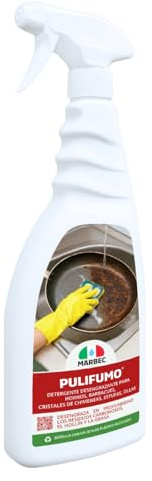 MARBEC PULIFUMO® 750ML Detergente spray desengrasante fuerte para limpieza ordinaria de hornos, barbacoas, estufas y bandejas para hornear