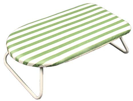 ASHILD Planches à Repasser Mini Table à Repasser Pliante Maison Petite Petite Table pour Ordinateur Portable (Couleur : Vert, Taille : 60x32x19cm) (Vert 60x32x19cm)