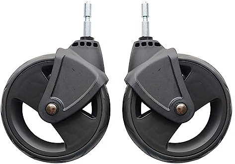 Ruedas delanteras o traseras para cochecito de bebé, accesorios para cochecito de bebé, ruedas para carrito de bebé