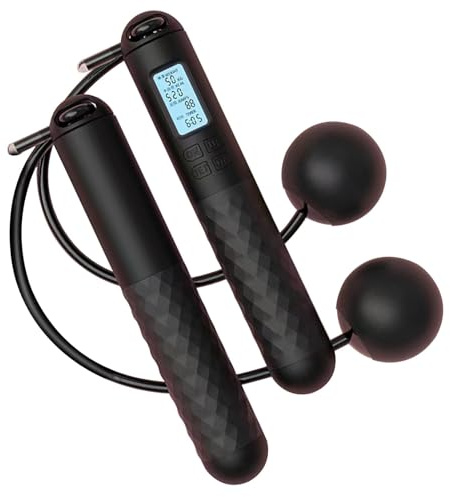 Skipping Rope With Counter (gravitys Ball With/Without Rope), Relativelk Jump Rope For Adults, Weighted Jump Rope With Counter, Gravitys Ball Skipping