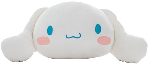 Northwest Sanrio Cinnamoroll Cloud Pillow 12 – Kawaii Stuffed Plushie, Great Gift for Anime Fans, Cartoon Character, Bedroom Decor